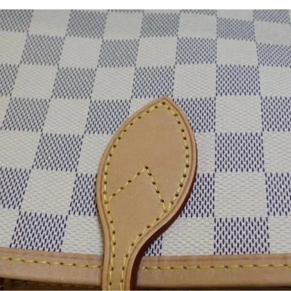 Louis Vuitton Neverfull MM Damier Azur Tote - Picture 7 of 11